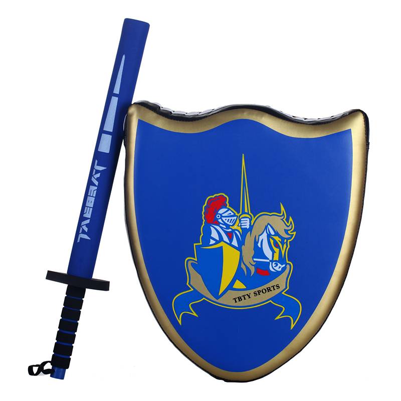 Knight's shield + Blue's sword target